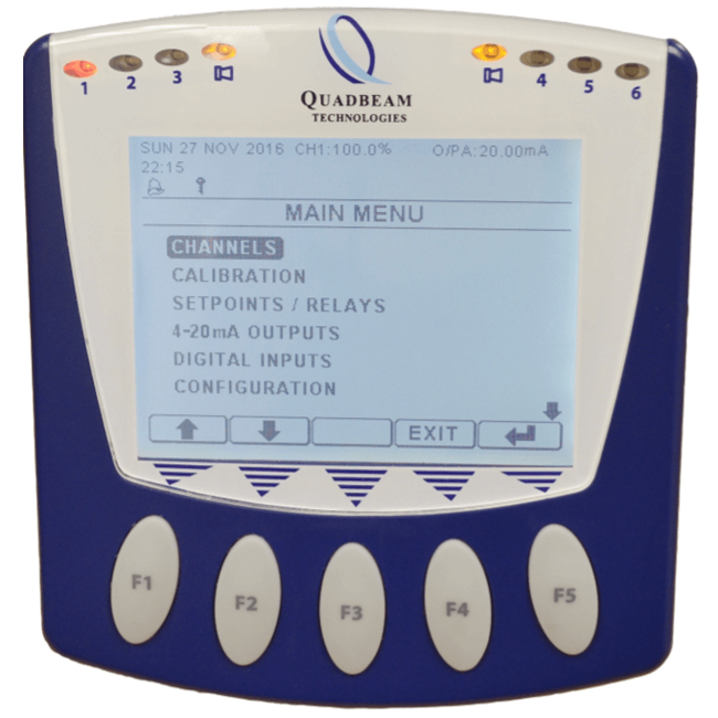 Quadbeam Technologies Suspended Solids and Turbidity Transmitter, MXD73